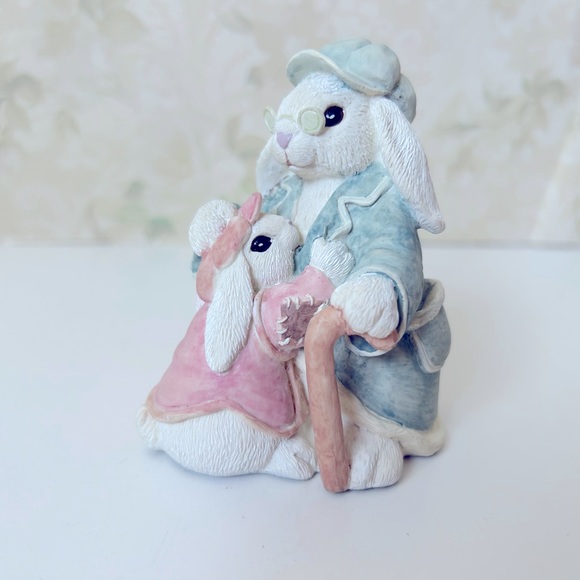 The Patchville Bunnies Grandpa Thaddeus & Zachary 1993 - Picture 1 of 4